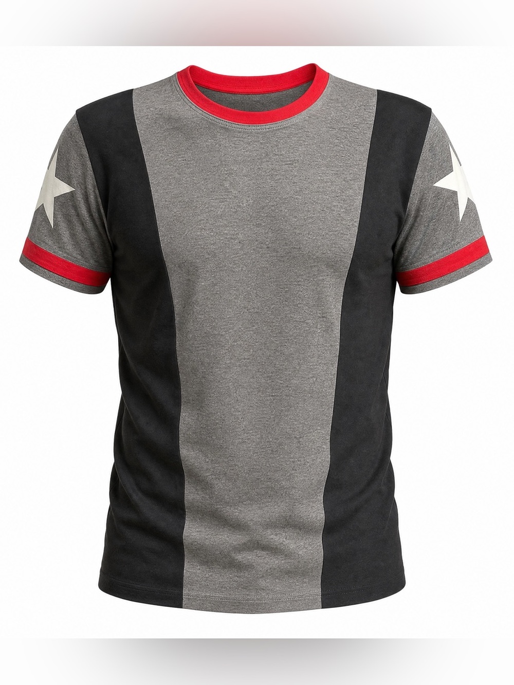 Vintage Givenchy Star Print Panelled T-Shirt